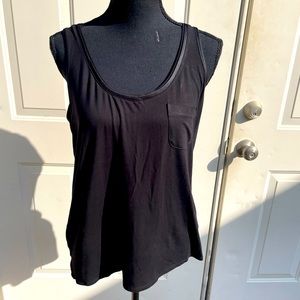 White House Black Market, Black Tank Top, Size M